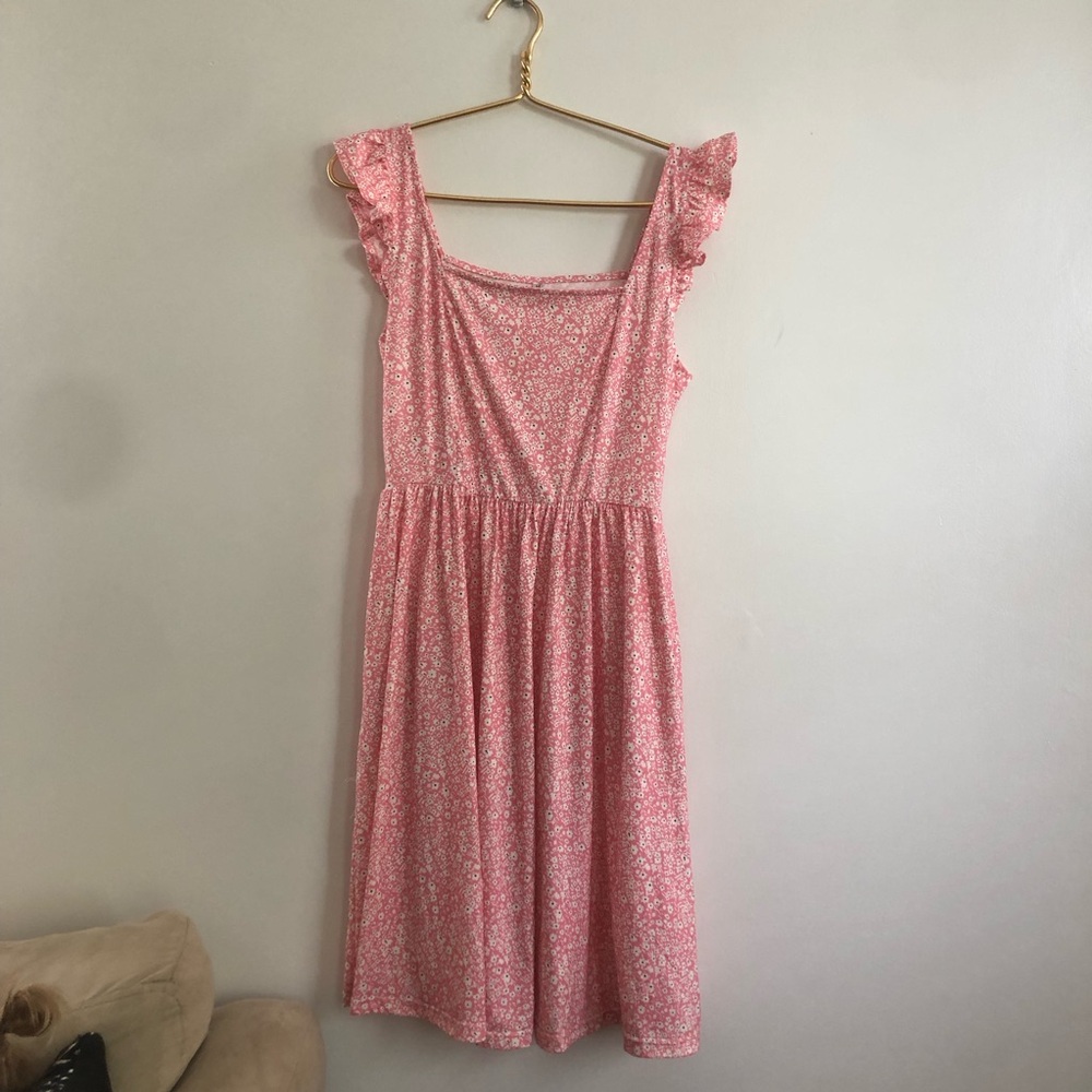 Pretty Floral Pink Sundress